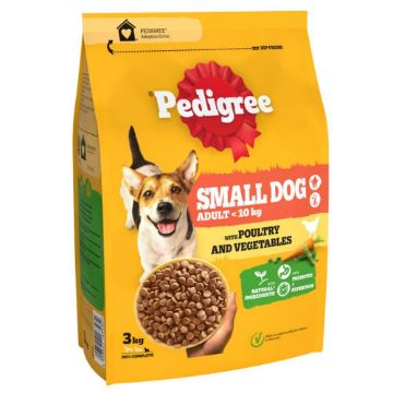 Picture of Pedigree Adult Small Dog Poultry & Veg 3kg