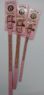 Picture of Pet London Dog Collar Quad Crystal Pink X-Small x 1