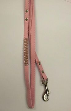 Picture of Pet London Dog Lead Quad Crystal Pink x 1