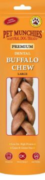Picture of Pet Munchies Dog Buffalo Chews Large x 8