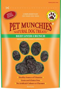 Picture of Pet Munchies Dog Treats Beef Liver Crunch 90g x 8 