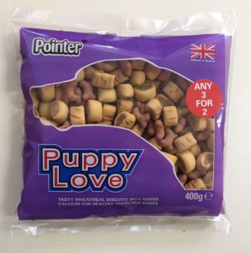 Picture of Pointer Puppy Love Mixed Biscuits 400g x 6
