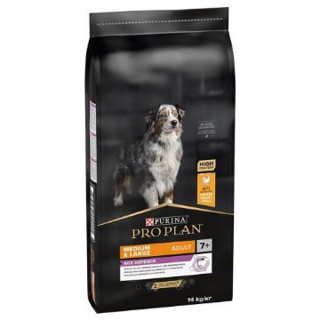 Picture of Pro Plan Dog Medium Large Adult 7+ (Senior) Chicken & Rice 14kg