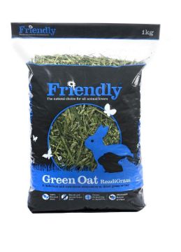 Picture of Friendship Estates GREEN OAT (BLUE BAG) Readigrass 1kg x 4