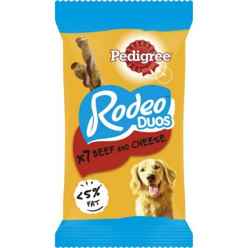 Picture of Pedigree Rodeo Duos Beef & Cheese 7 Stick 123g x 10
