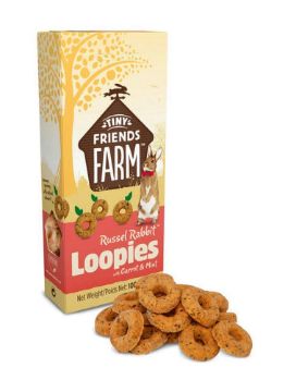 Picture of Tiny Friends Farm Russel Rabbit Loopies 100g x 8