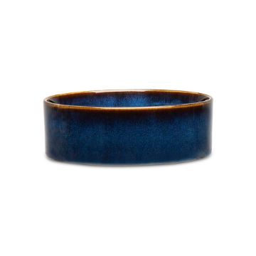 Picture of Scruffs Reactive Glaze Food Bowl 15cm Midnight Blue x 1