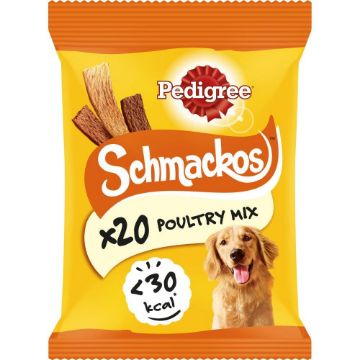 Picture of Pedigree Schmackos 20 Sticks Poultry x 9