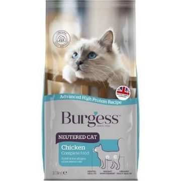 Picture of Burgess Neutered Cat Chicken 10kg