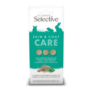 Picture of Selective Small Animal Treats - Skin & Coat Care 100g x 4