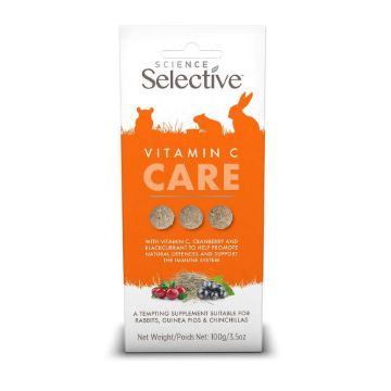 Picture of Selective Small Animal Treats - Vitamin C Care 100g x 4