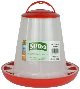 Picture of Supa Red & White Poultry Feeder 1kg x 3 