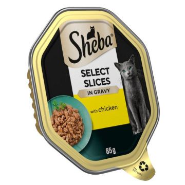 Picture of Sheba Foils Select Slices Chicken in Gravy 85g x 22