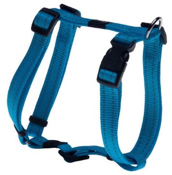 Picture of ROGZ Utility Turquoise Extra Large H-Harness 23½"-39½" x 1