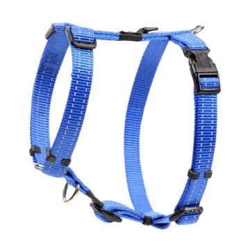 Picture of ROGZ Classic Harness Blue Medium 32-52cm x 1