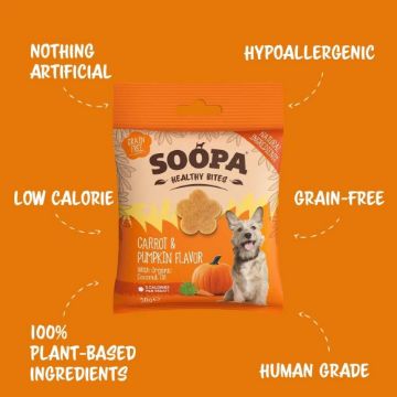 Picture of Soopa Healthy Bites Carrot & Pumpkin 50g x 1