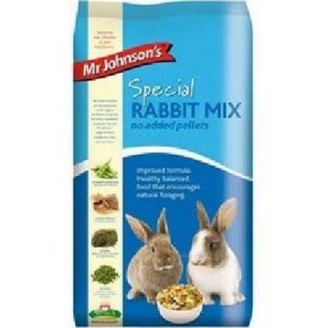 Picture of Mr Johnson's Special Rabbit Mix Pellet Free 15kg