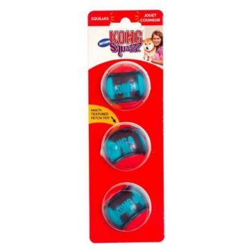 Picture of KONG Squeezz Action Sports Ball Small 3pk x 1