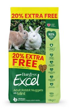 Picture of Excel Rabbit Adult Original Mint 20% Extra Free 1.8kg