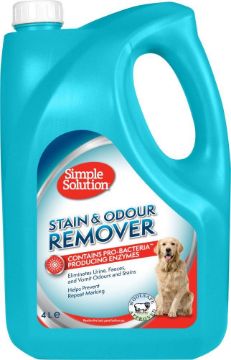 Picture of Simple Solution Stain + Odour Remover for Dogs 4 Litre x 1