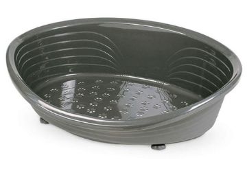 Picture of MPS Straka 66 Plastic Dog Bed (66cm / 26" Base) Charcoal