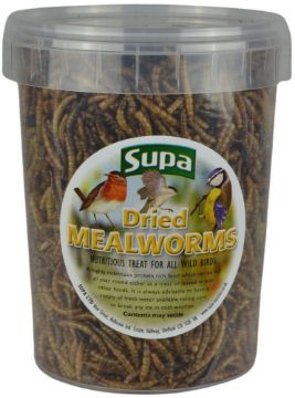 Picture of Supa Dried Mealworms 1 Litre Tub x 1