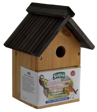 Picture of Supa Multi-Purpose Wild Bird Nest Box x 1