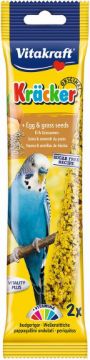 Picture of Vitakraft Budgie Egg & Grass Seeds Kracker 60g x 7