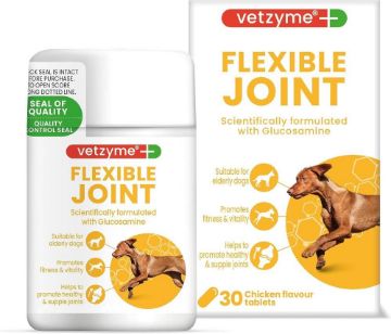 Picture of Vetzyme Flexible Joint Tablets 30 tab x 1