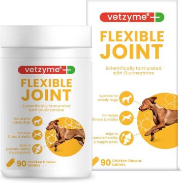 Picture of Vetzyme Flexible Joint Tablets 90 tab x 1