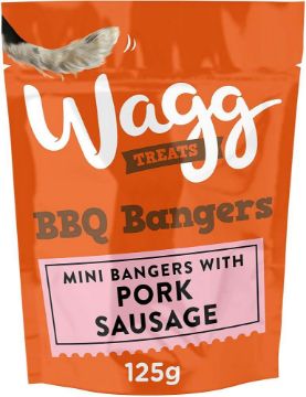 Picture of Wagg Dog Treats BBQ Bangers 125g x 7
