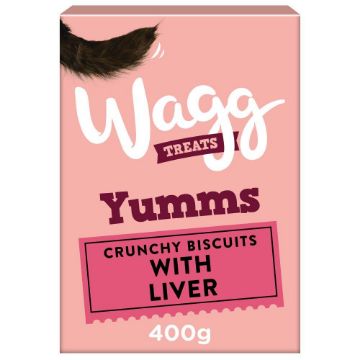 Picture of Wagg Yumms Dog Treats Liver 400g x 5