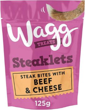 Picture of Wagg Dog Treats Steaklets 125g x 7