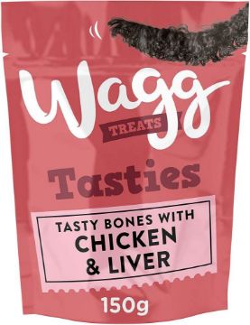 Picture of Wagg Dog Tasties Tasty Bones 125g x 7