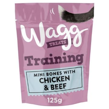Picture of Wagg Dog Training Treats Chicken & Beef (Purple Box) 125g x 7