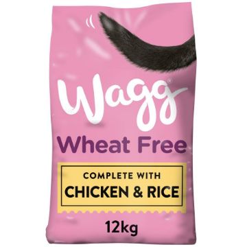 Picture of Wagg Adult Dog Wheat Free Chicken & Rice 12kg