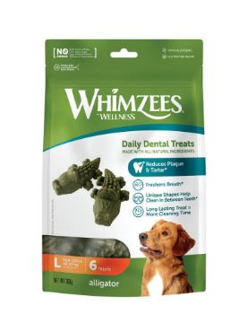 Picture of Whimzees Alligator Chew Large 6pk x 1