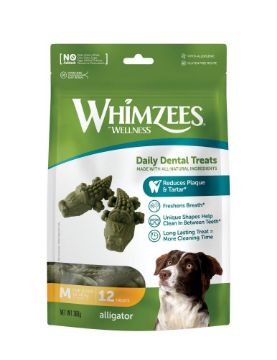 Picture of Whimzees Alligator Chew Medium 12pk x 1