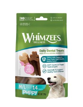 Picture of Whimzees Puppy M/L 14-Treats x 1 Bag