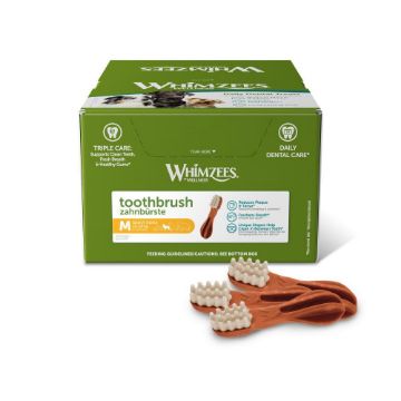 Picture of Whimzees Toothbrush Star Chew Medium 4" x 75