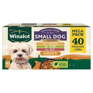 Picture of Winalot Pouch Small Dog Mixed in Gravy 85g 40pk