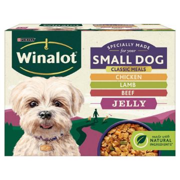 Picture of Winalot Pouch Small Dog Mixed Classic Meals in Jelly 85g 12pk x 4
