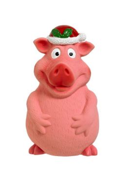 Picture of 2026 Good Boy Christmas Smiley Pig 14cm x 6