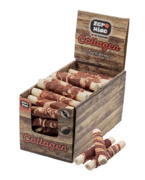 Picture of Zero Hide Collagen Duck Wraps Medium 1.8kg (app 58pc) x 1