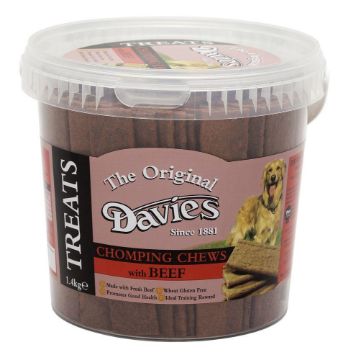 Picture of Davies Chomping Chews Beef 1.4kg Tub