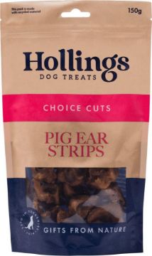 Picture of Hollings Pigs Ear Strips 150g x 8