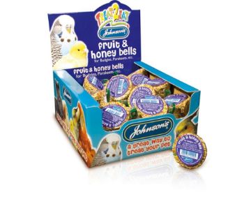 Picture of Johnson's Budgie Fruit & Honey Bells x 27