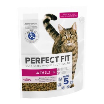 Picture of Perfect Fit 1+ Adult Cat Complete Salmon 750g x 1