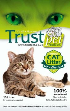 Picture of Trust Wood Pellet Cat Litter 15 Litre