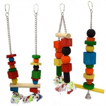 Picture of Beaks Wooden Bird Toys Regular x 1